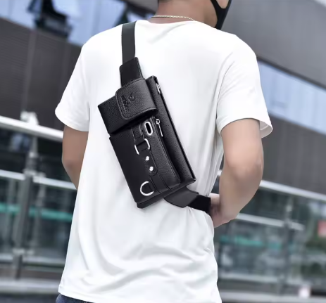 Sac Bandoulière Intelligent pour Homme – Élégance, Confort et Sécurité au Quotidien
