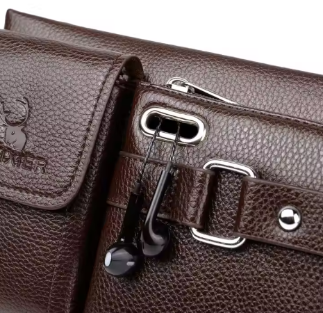 Sac Bandoulière Intelligent pour Homme – Élégance, Confort et Sécurité au Quotidien