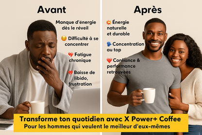 ☕🔥 Coffee Secret X-Power : Le Café Ultra Énergisant pour Hommes Puissants