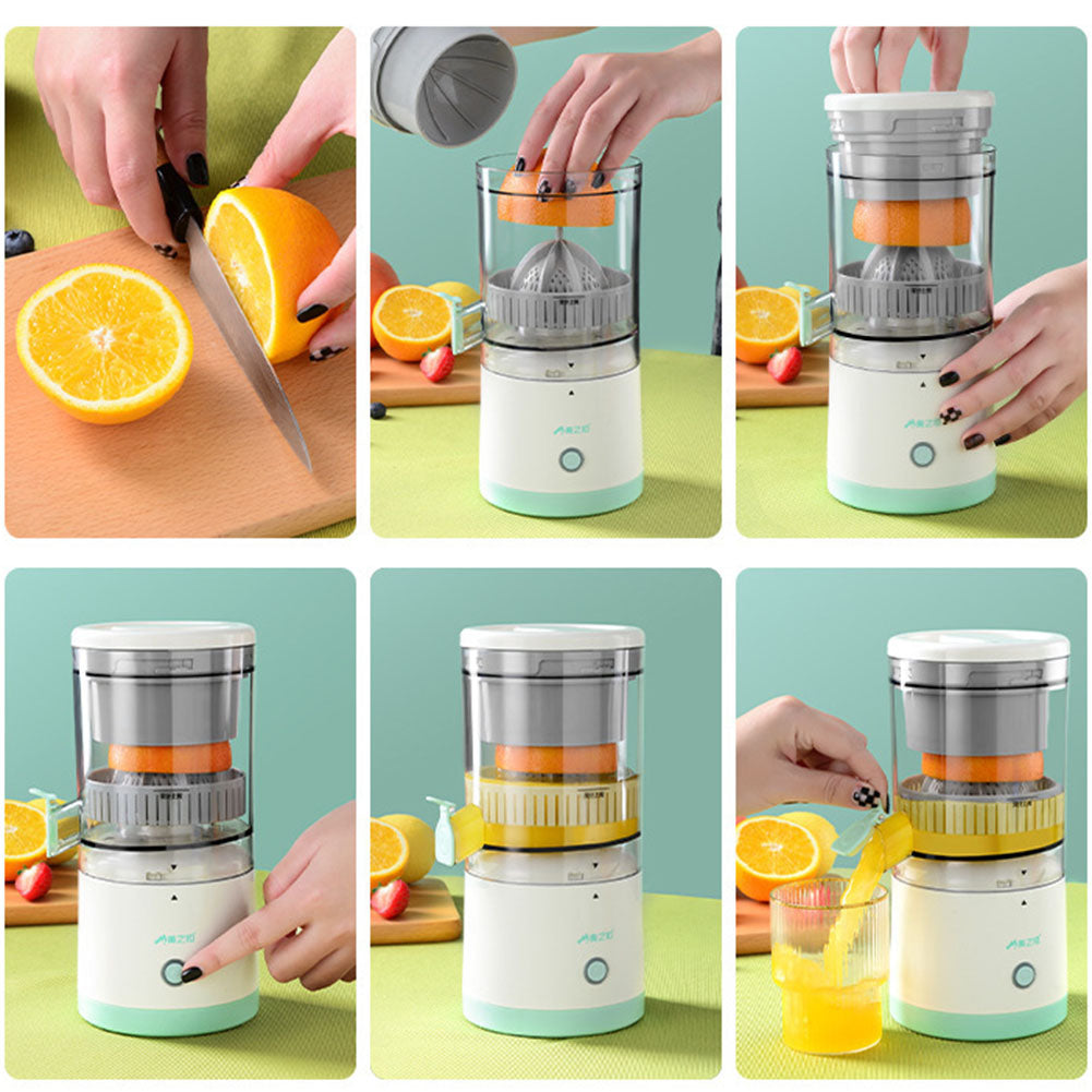 Mini Presse-Agrumes USB Rechargeable – Ton Jus Frais, Partout et Tout le Temps